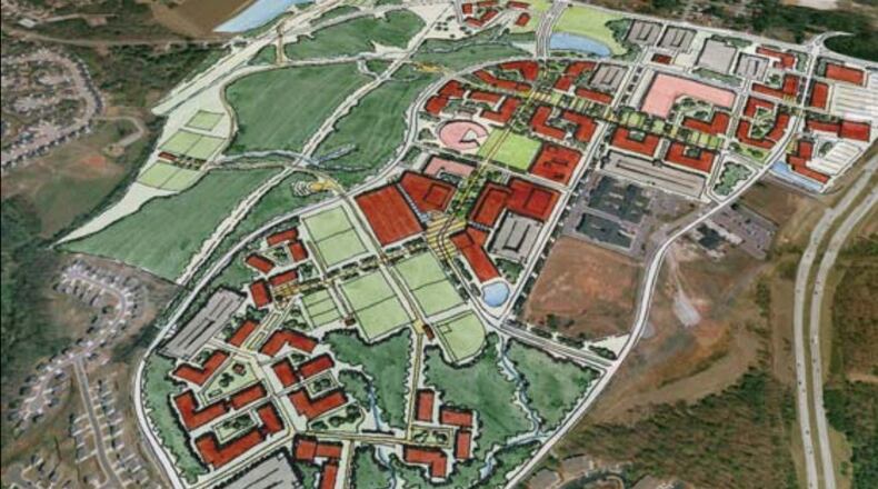 Lawrenceville begins construction on the College Corridor with plans to complete Phase 1 by fall 2018. Courtesy City of Lawrenceville