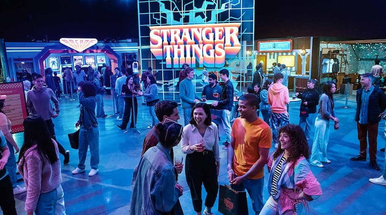 "Stranger Things: The Experience" has been in London, New York and San Francisco. Now it's coming to Atlanta in October 2022 at Pullman Yards in Atlanta. PUBLICITY PHOTO