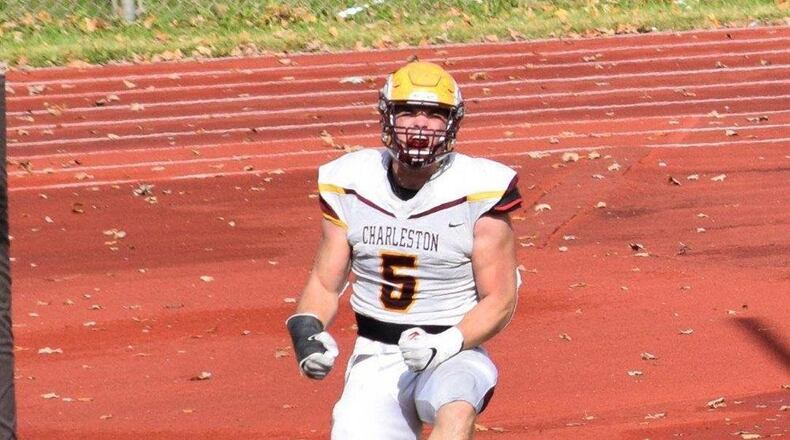 University of Charleston( Wva.)  defensive lineman John Cominsky was invited to the Senior Bowl and the NFL Combine. He's a projected fourth-round who has met with the Atlanta Falcons.  (Courtesy photo | University of Charleston)