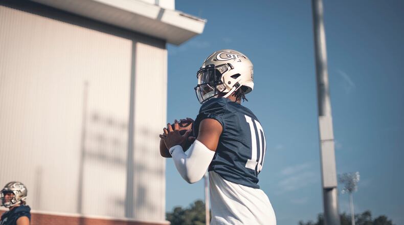 Georgia Tech quarterback Jeff Sims.