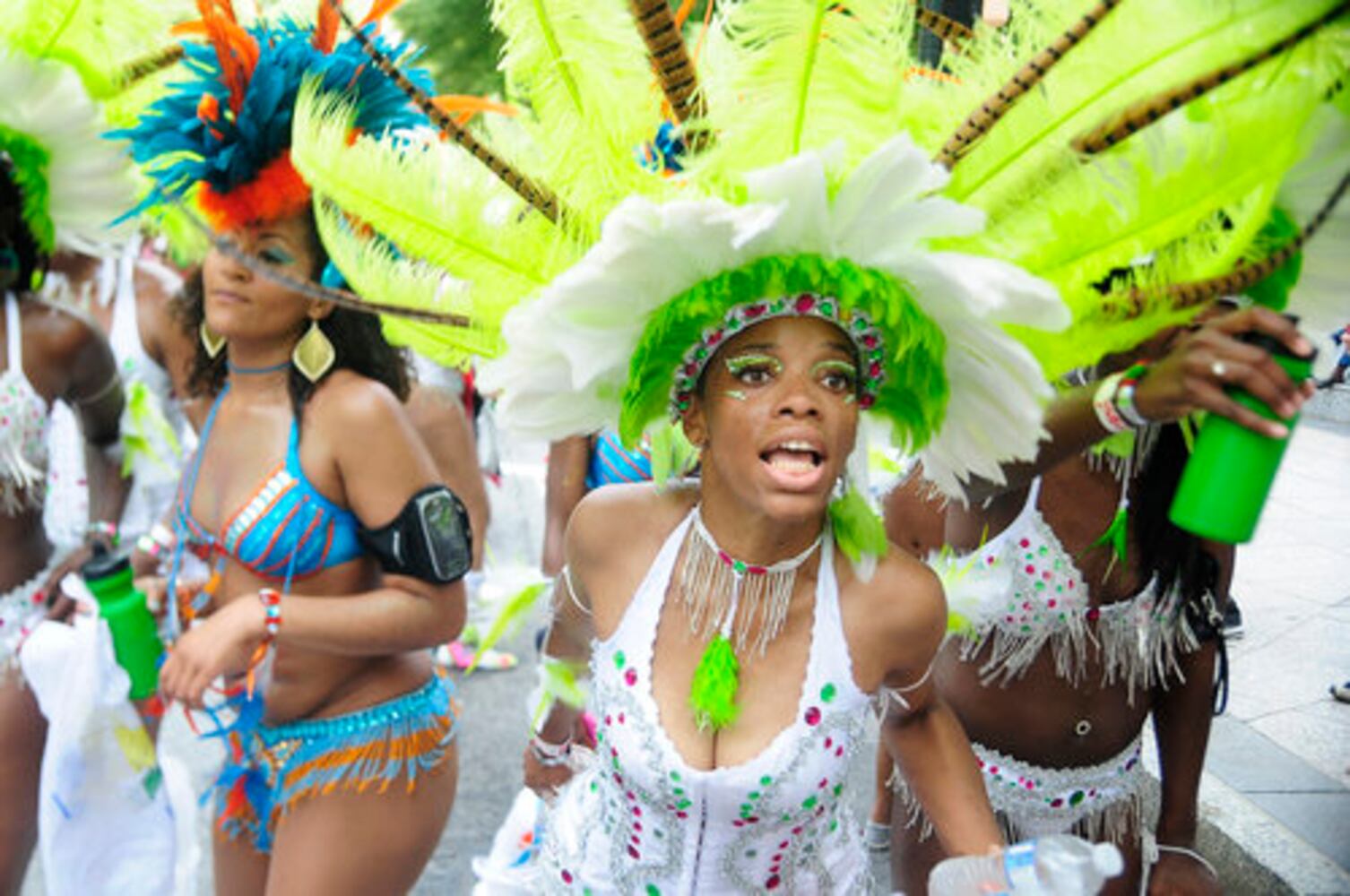Colorful Caribbean Festival parade dazzles the day