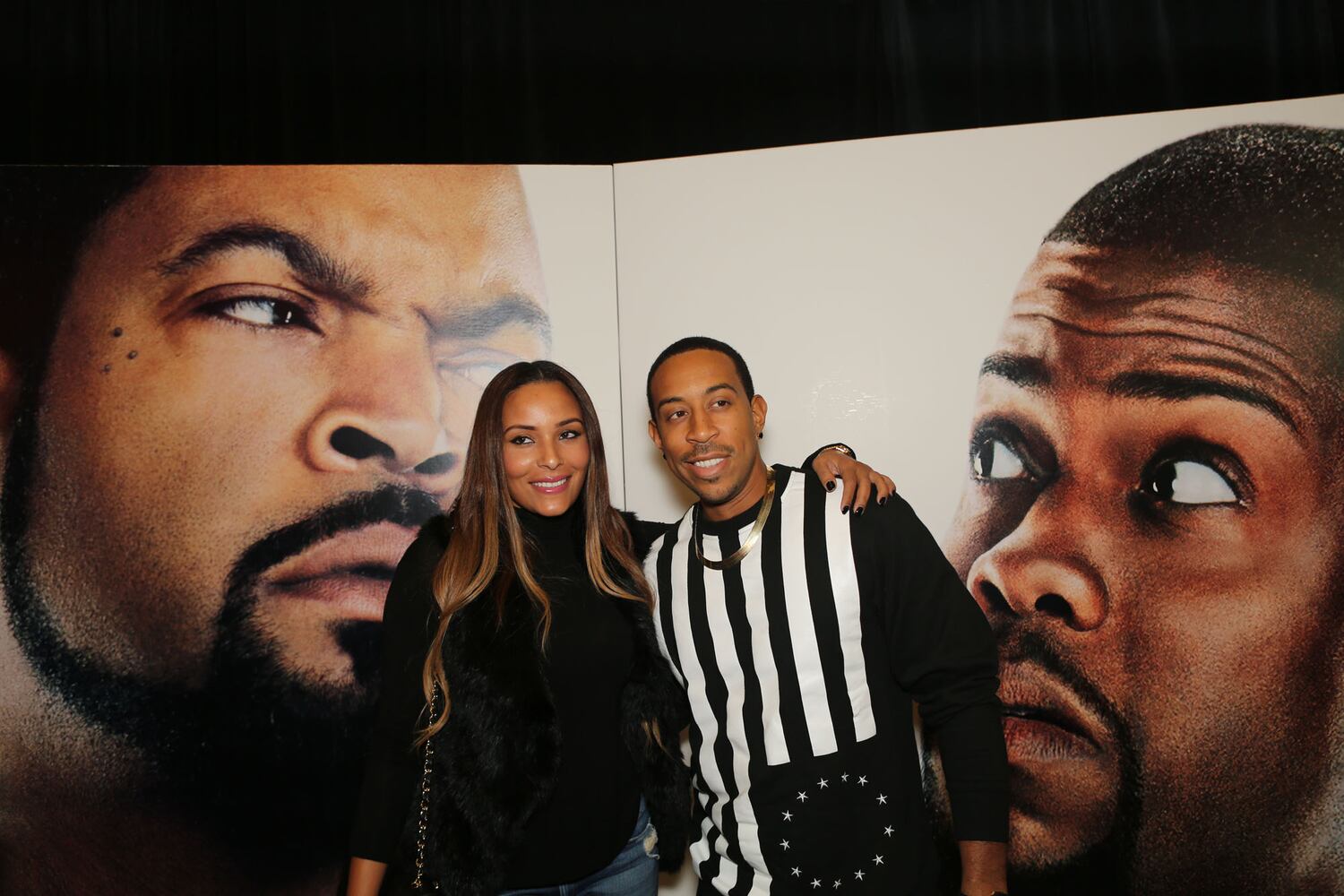 Kevin Hart, Ice Cube attend premiere