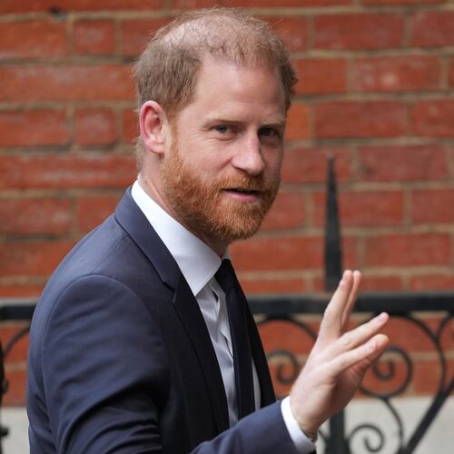 FILE - Britain's Prince Harry arrives at London's High Court in London, Tuesday, Jan. 20, 2026. (AP Photo/Alastair Grant, File)
