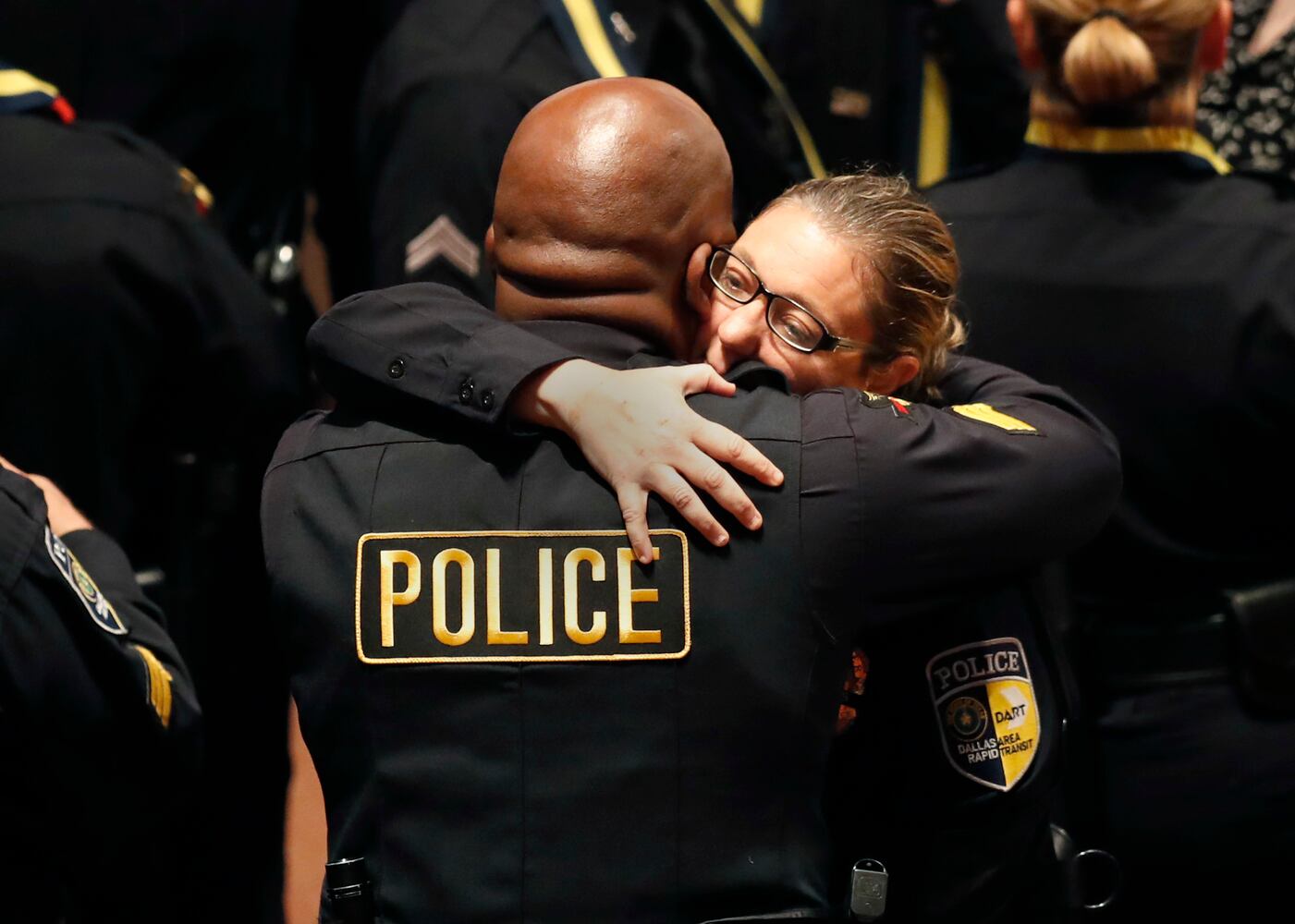 Memorial service for 5 officers killed in Dallas, 07.12.16