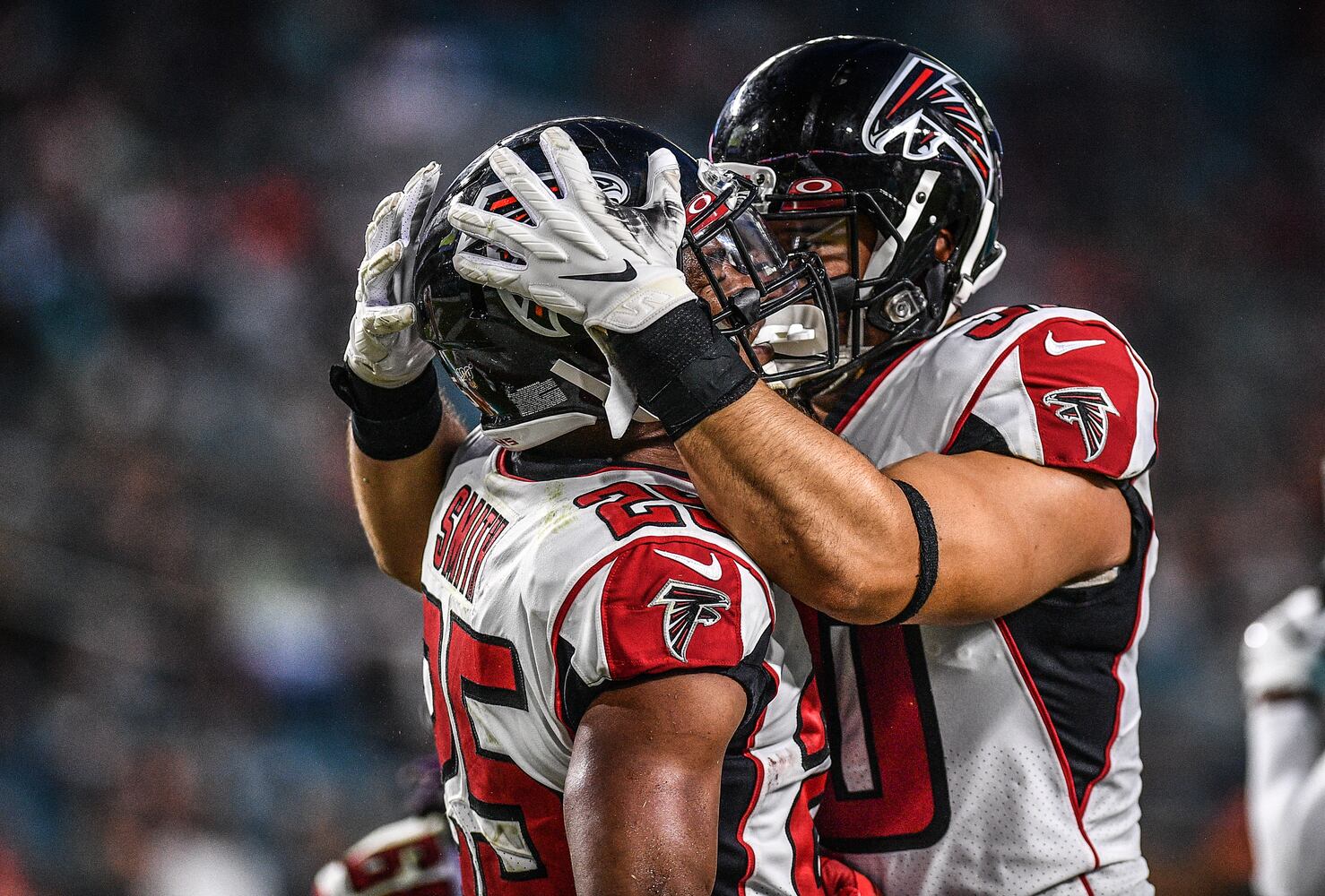 Photos: Falcons play Dolphins in exhibition