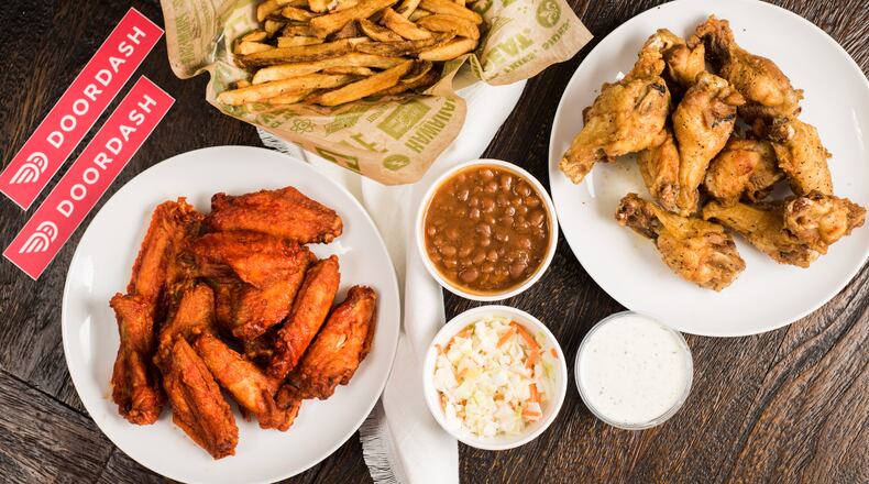 Get $5 food deals from popular metro Atlanta restaurants and free delivery with DoorDash. Photo credit: DoorDash.
