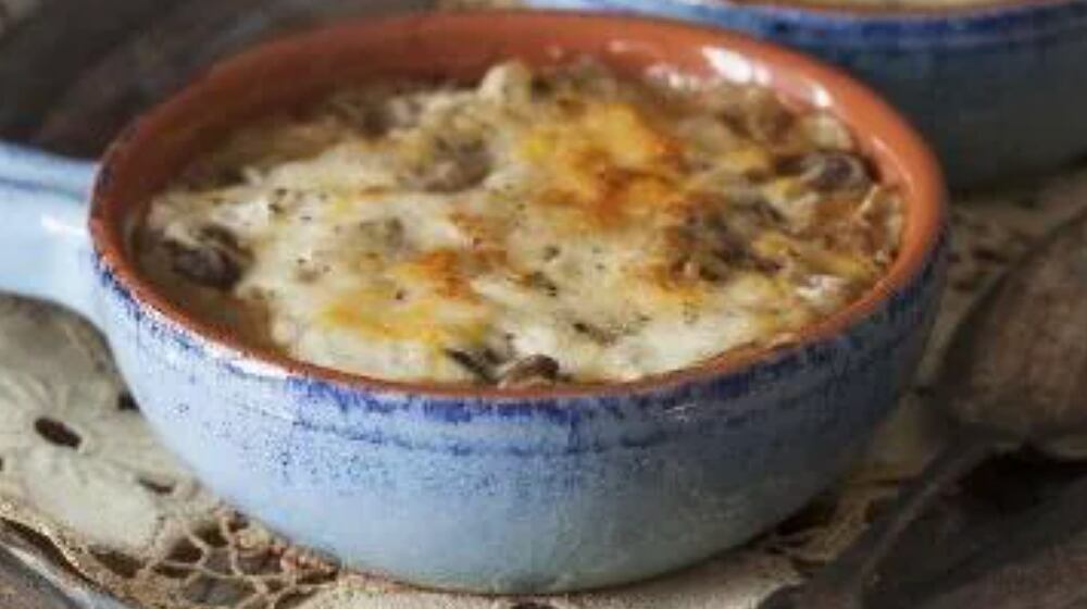 Mushroom au gratin