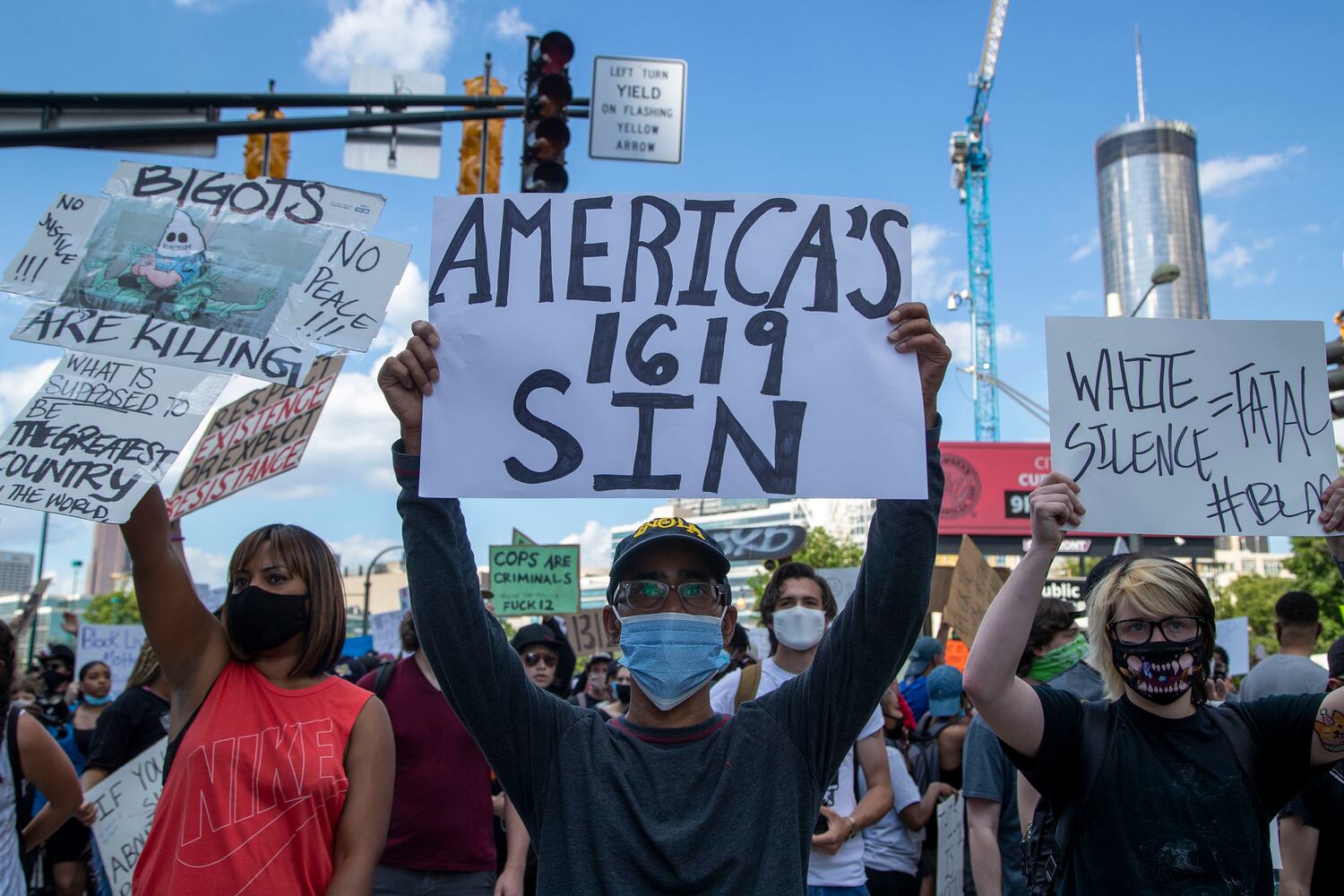 Behind the lens - Protests: Alyssa Pointer