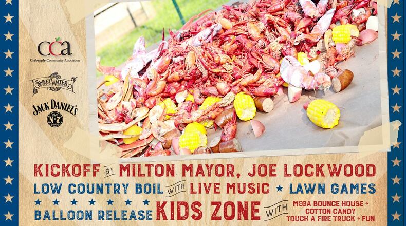 Eat, drink and be merry at a Lowcountry boil with local firemen and more. Photo credit: Melissa Libby & Associates.