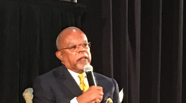 Harvard professor Henry Louis Gates speaking at Furman University.