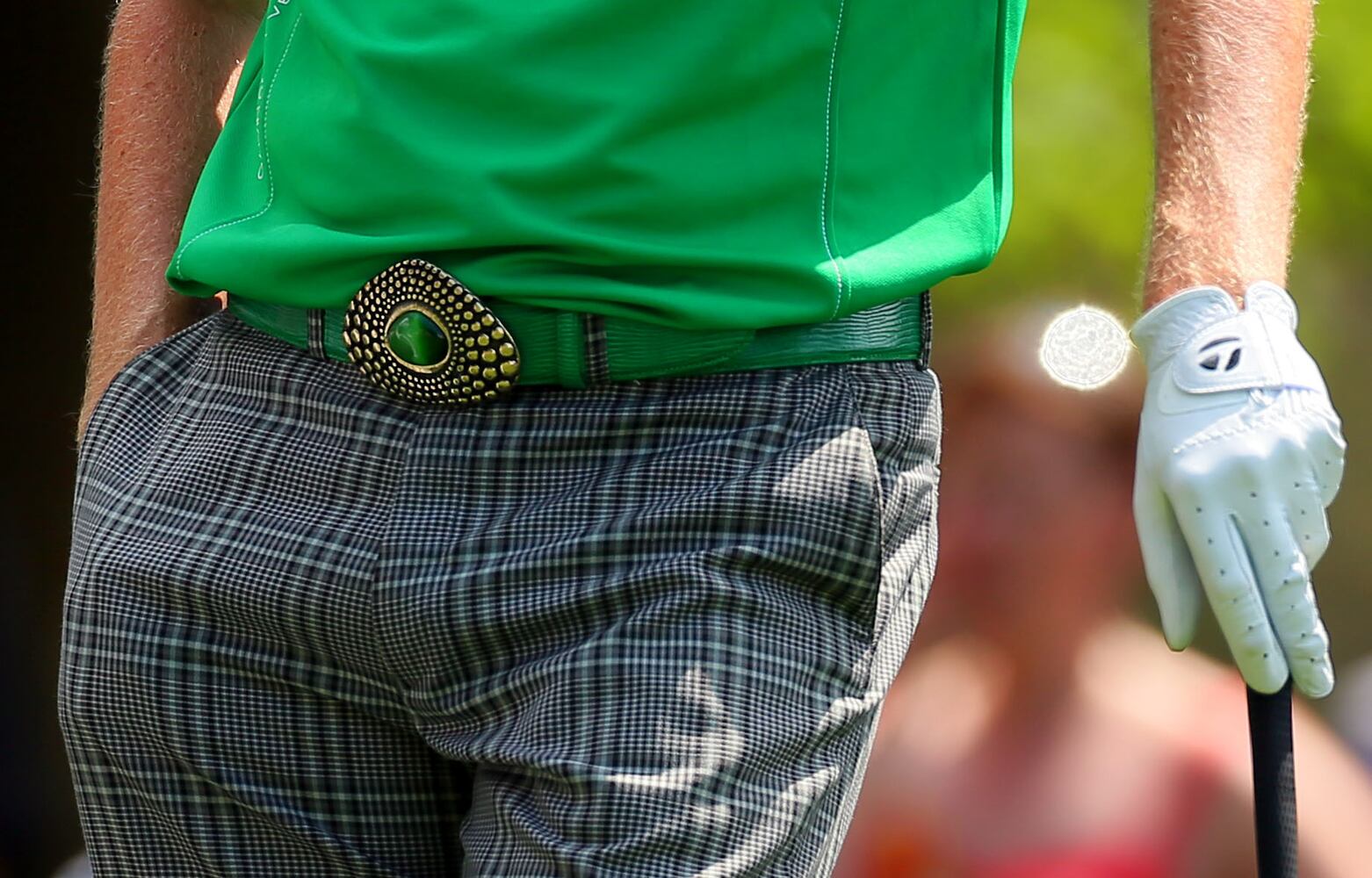 The scene at the Masters, April 12