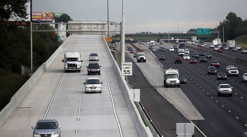 The State Road and Tollway Authority will close express lanes on I-75 and I-575 after Tuesday morning’s rush hour.