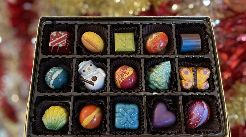 Chocolate truffles from the Chocolaterie. Courtesy of the Chocolatier