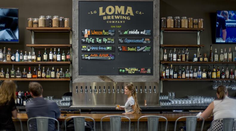 Loma Brewing Company in downtown Los Gatos, Calif. (Manny Crisostomo/Sacramento Bee/TNS)