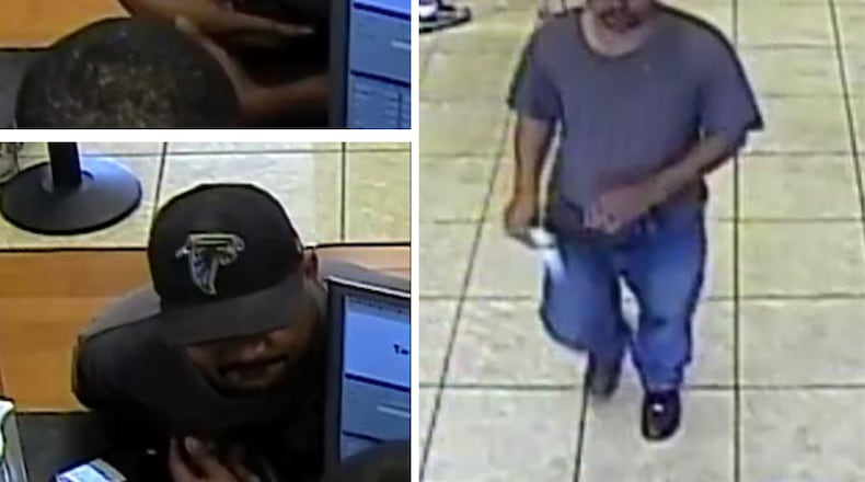 The man was last seen wearing a faded gray T-shirt, blue pants, black shoes and an Atlanta Falcons hat.