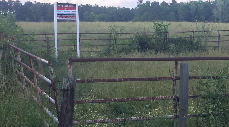 The Rod Wright Corporation will build approximately 14 homes on property recently rezoned in Fayette County. Jill Howard Church for the AJC