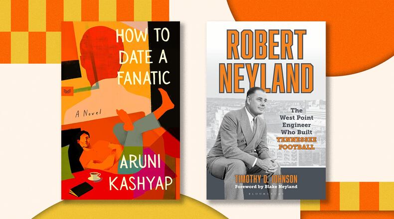 The authors of "How to Date a Fanatic" and "Robert Neyland: The West Point Engineer Who Built Tennessee Football" will both be giving talks in Atlanta this month. (Courtesy of Harper Via and Bloomsbury)