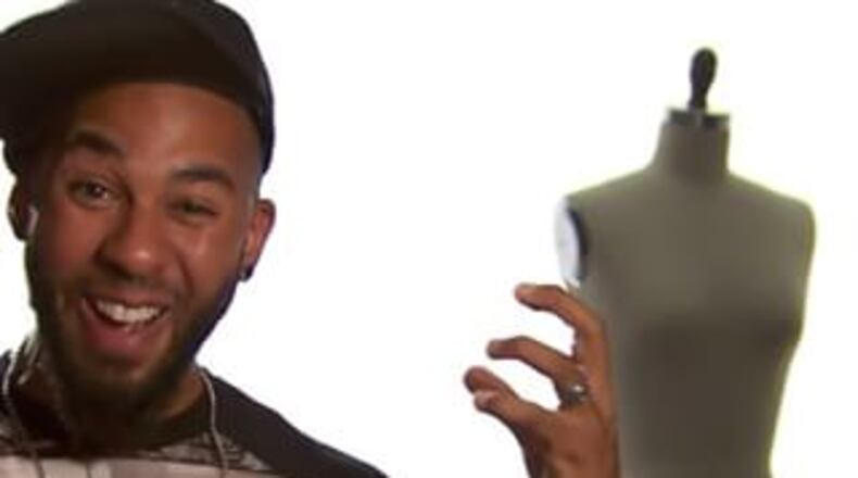 Edmond Newton, who had immunity this week on 'Project Runway," had a major mismatch in the team challenge courtesy of hard-headed Hanmiao Yang. CREDIT: Lifetime