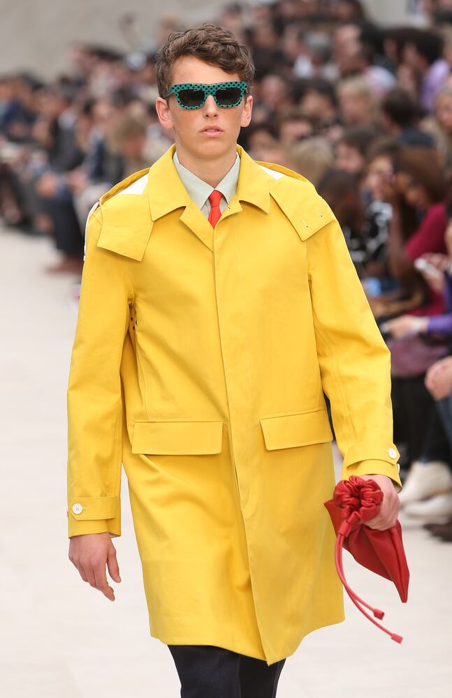 Burberry Prorsum show at the London Collections