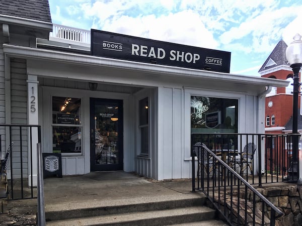 Nestled in the quaint Vinings neighborhood, the READ SHOP is a small bookseller and coffee shop. (Courtesy of Steve Frenkel/Flickr)
