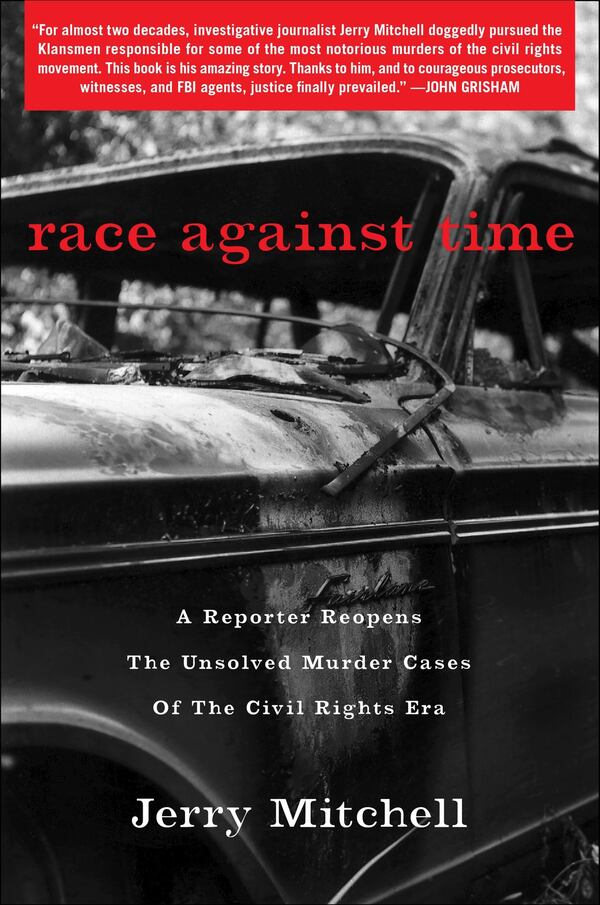 “Race Against Time” by Jerry Mitchell. Contributed by Simon & Schuster