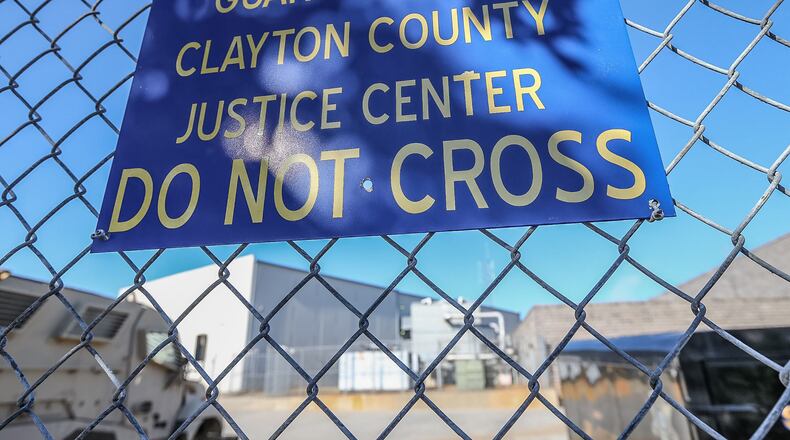 Clayton County Justice Center. (John Spink/The Atlanta Journal-Constitution/TNS)