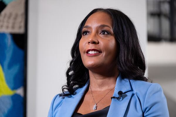 Former Atlanta Mayor Keisha Lance Bottoms announced her bid for Georgia governor last May. (Ben Gray for the AJC)