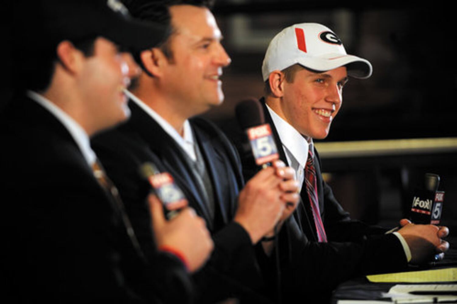Recruits celebrate at Fox Sports Grill