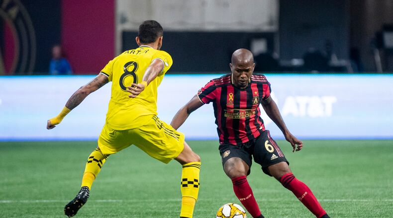 Images from the match between Atlanta United and Columbus Crew at Mercedes-Benz Stadium in Atlanta, Georgia on Saturday, September 14, 2019. (Photo by Logan Riely/Atlanta United)