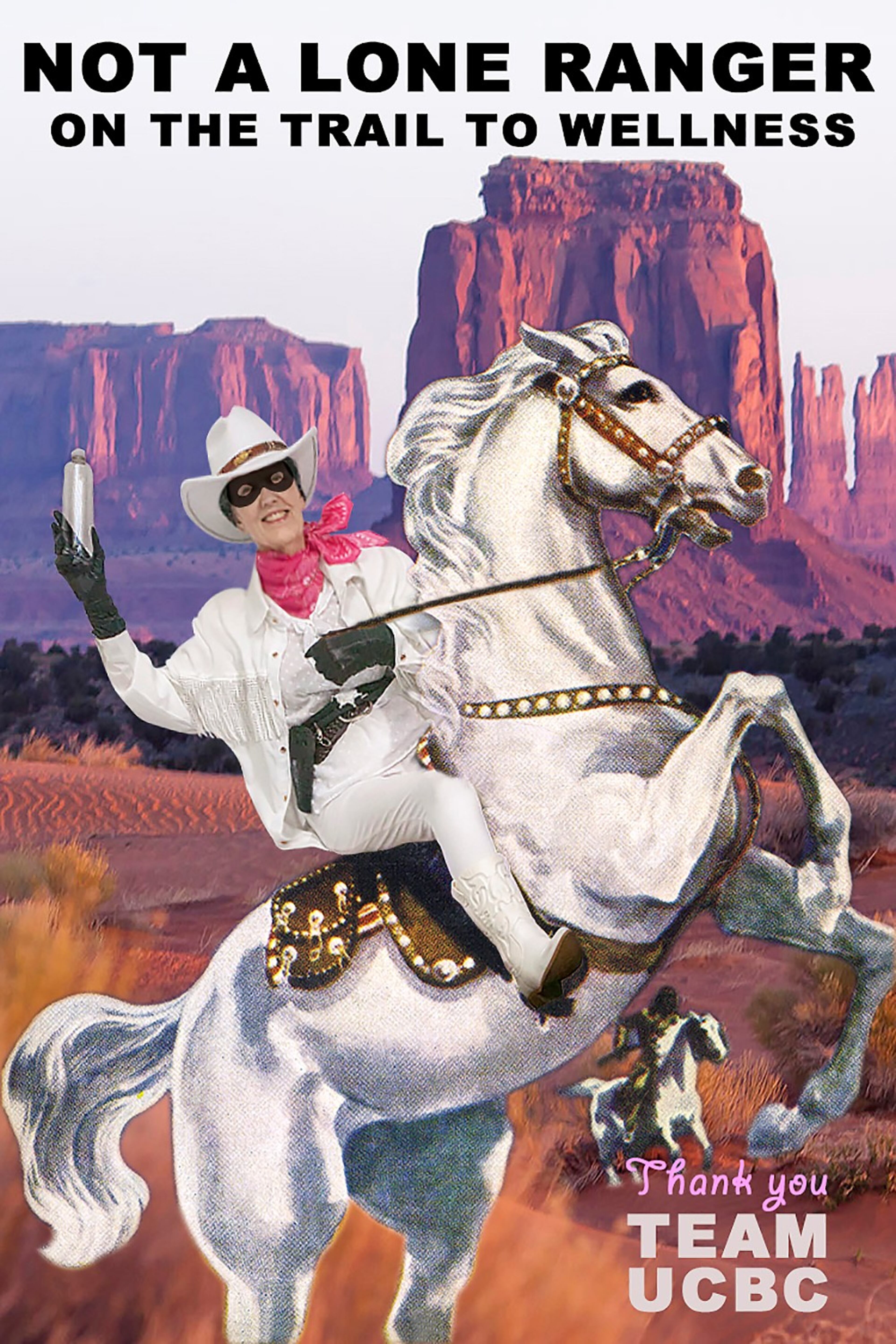 When Madison's Karen Strelecki visited University Cancer & Blood Center for her year of breast cancer treatments, the 72-year-old did so in costume. From Princess Leia to Ruth Bader Ginsburg, Strelecki and her husband (a professional photographer) were determined to bring joy to her fellow patients through costuming — a project known as Fun Fights Fear.
Courtesy of John Gregory Strelecki