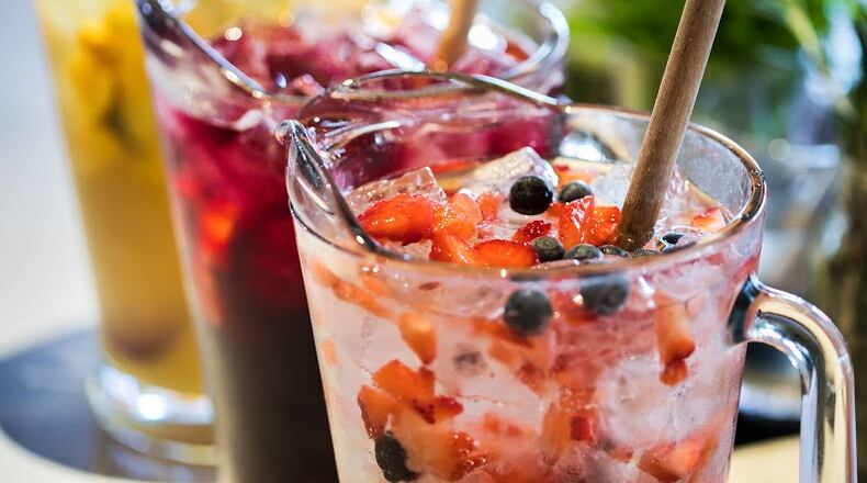 Get $1 sangrias as Bulla Gastrobar in honor of Executive Assistant Day today. Photo credit: Melissa Libby PR.