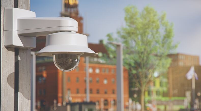 Sandy Springs will surplus 12 Axis traffic monitoring cameras along with outdated phones and computers. COURTESY AXIS COMMUNICATIONS