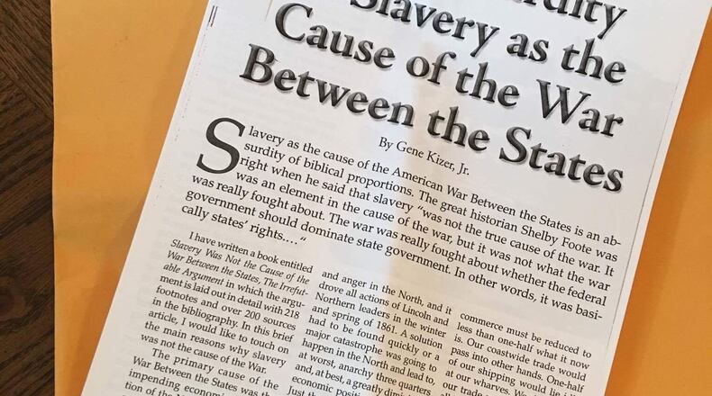 This article was sent to members of the House, including Speaker David Ralston. Contributed.