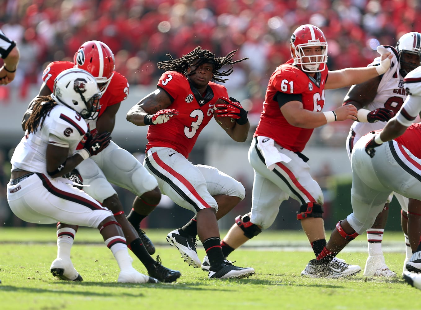 Sept. 7, 2013: Georgia vs. South Carolina