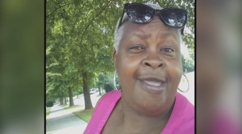 Annie Cole, 58, died in a crash Thursday as she was standing on a sidewalk. (Credit: Channel 2 Action News)