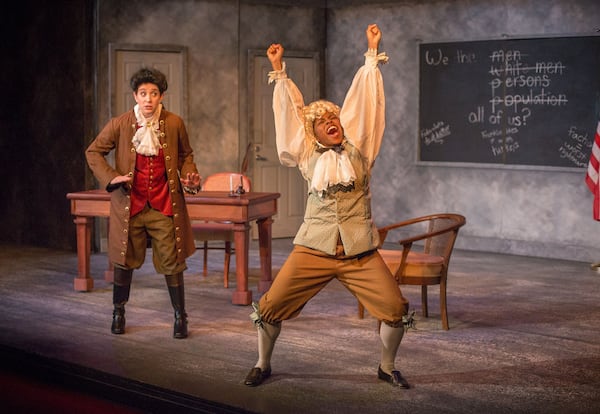 "The Taming" was a play by Decatur native Lauren Gunderson performed at Synchronicity Theatre in 2018. (Courtesy of Synchronicity)