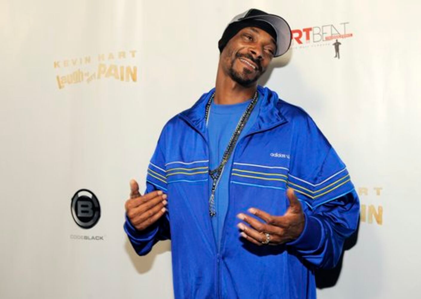 Laugh at My Pain' premiere