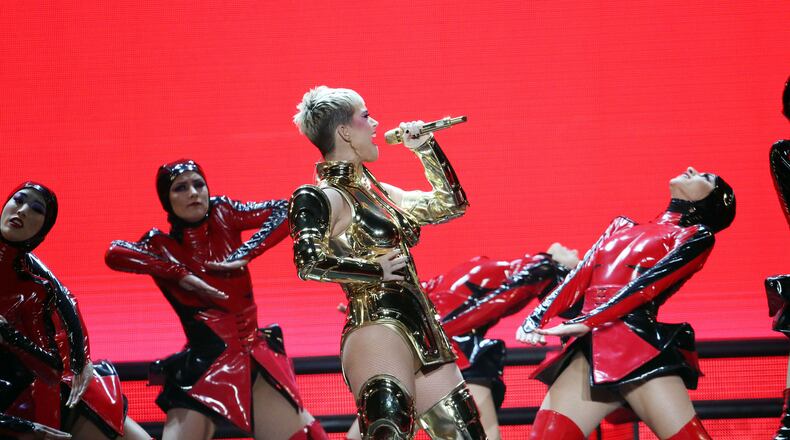 Katy Perry had numerous costume changes during her Tuesday night show at Philips Arena. Photo: Robb Cohen Photography & Video /RobbsPhotos.com