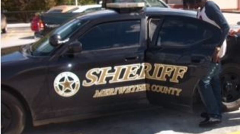 The Meriwether County Sheriff’s Office released this photo of Tommie Thornton, 22, being arrested in connection with the Sept. 27 shooting that injured 10 people at the Hill Haven Event Center. (Credit: Meriwether County Sheriff’s Office)