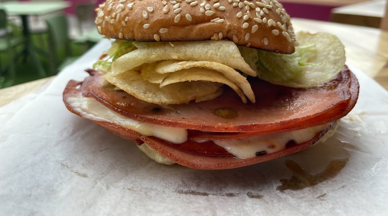 A sandwich from the menu of Velvet Hippo in Avondale Estates / Courtesy of Velvet Hippo