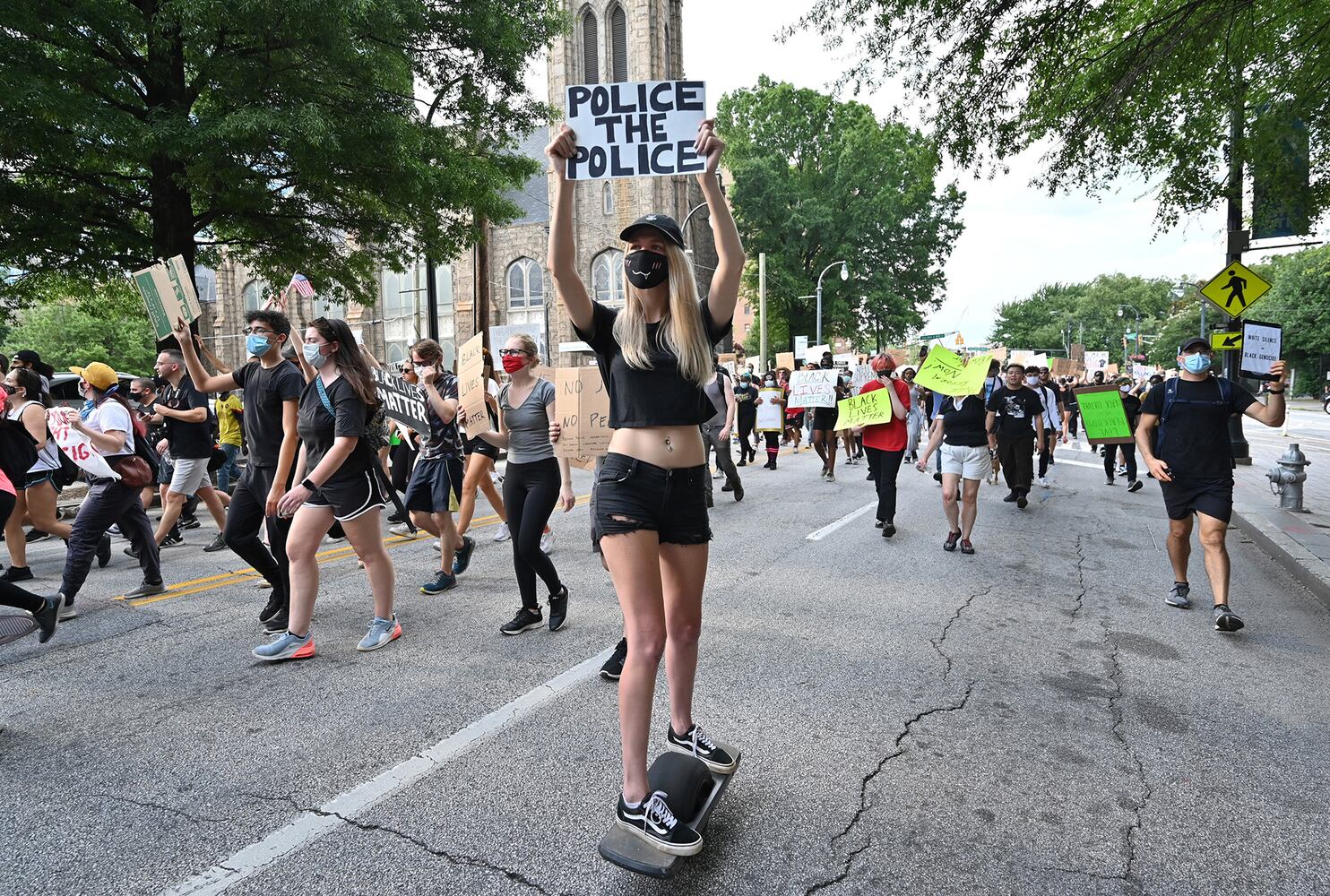 Behind the lens - Protests: Hyosub Shin