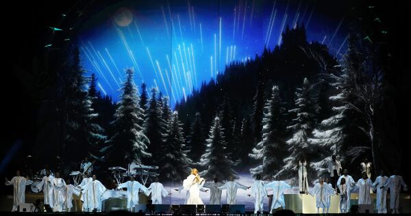 Mariah Carey brought a Holiday Celebration to sold out State Farm Arena on Saturday, November 23, 2024 on her Christmastime Tour.
Robb Cohen for the Atlanta Journal-Constitution