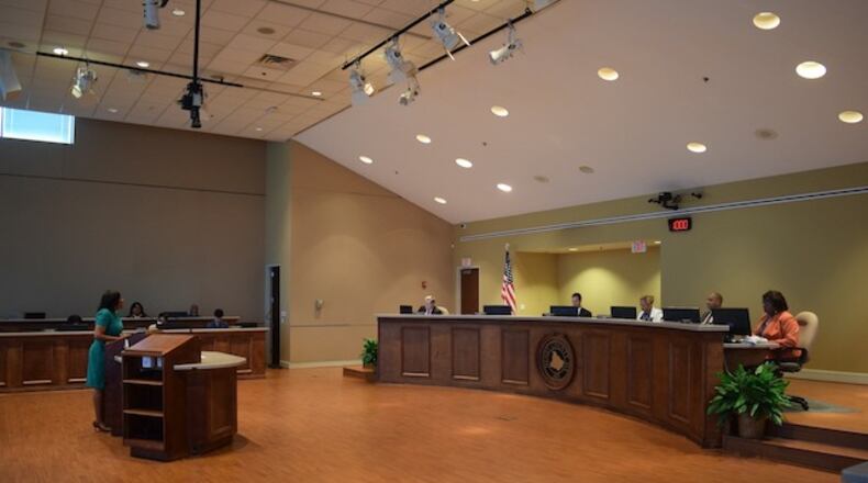 The March 7 meeting of the Henry County Board of Commissioners.
