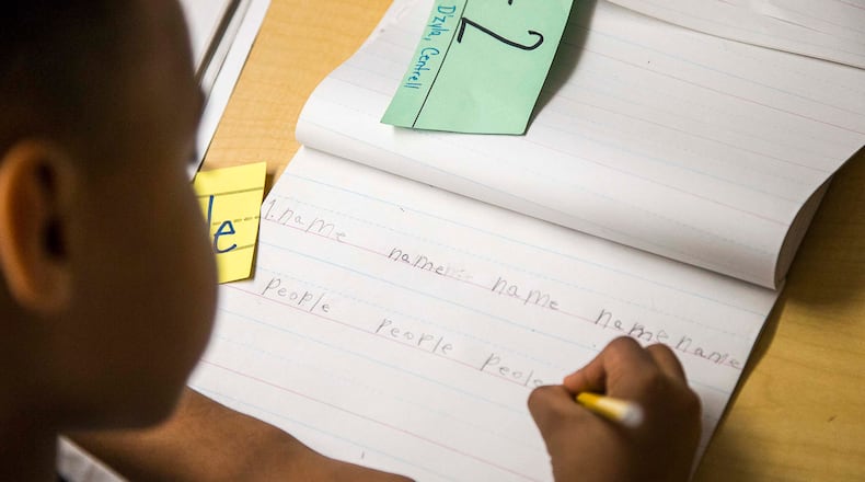 Atlanta Public Schools will add 30 minutes onto its elementary school day schedule next year. (ALYSSA POINTER/AJC FILE PHOTO)