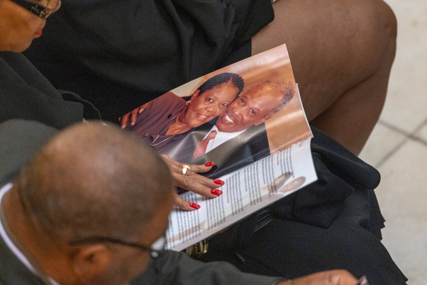 David Scott lie in state photo request