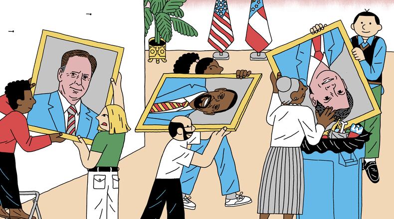 (Illustration: Justin Tran for the AJC)