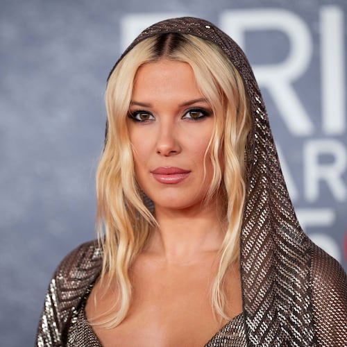 Millie Bobby Brown attends the Brit Awards 2025 on Saturday, March 1, 2025, in London. Brown, who owns a farm in rural Georgia with her husband, will be shooting once again in the Peach State. (Scott A Garfitt/Invision/AP)