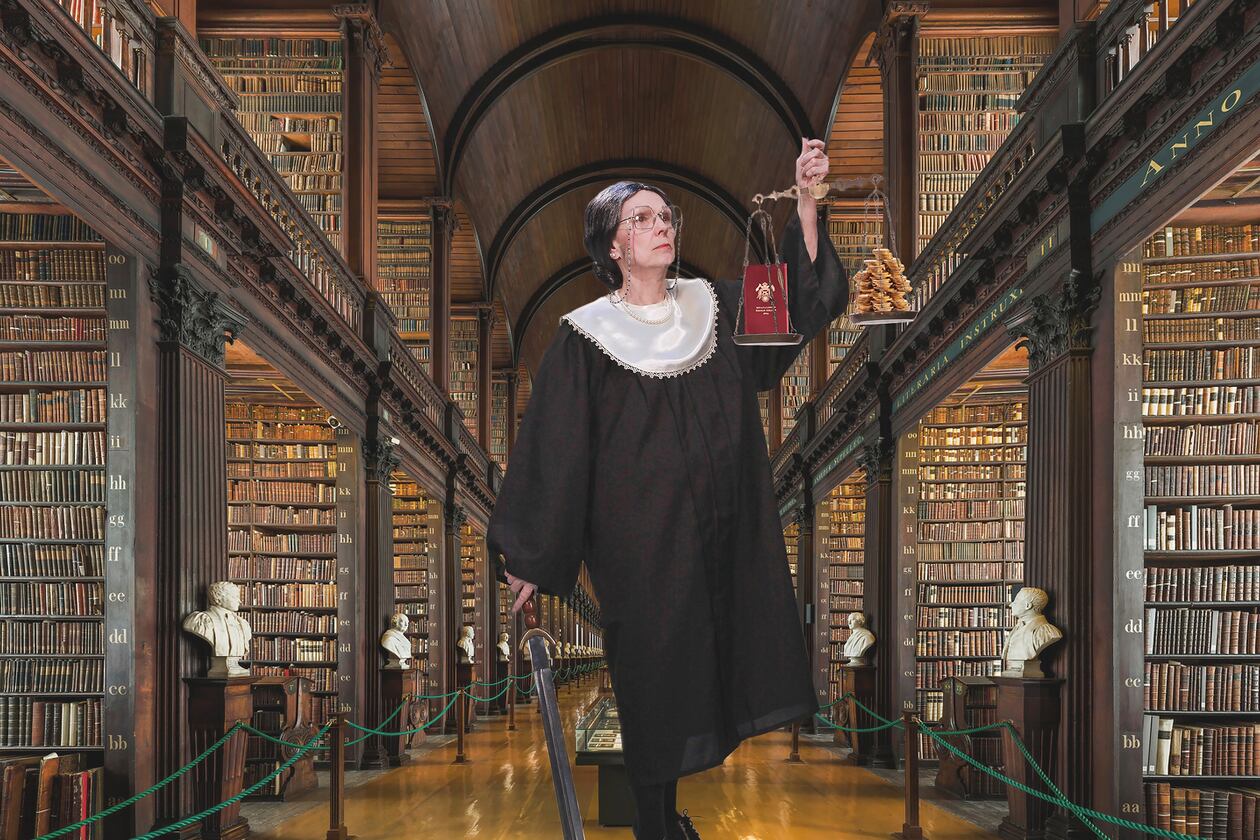 When Madison's Karen Strelecki visited University Cancer & Blood Center for her year of breast cancer treatments, the 72-year-old did so in costume. From Princess Leia to Ruth Bader Ginsburg, Strelecki and her husband (a professional photographer) were determined to bring joy to her fellow patients through costuming — a project known as Fun Fights Fear.
Courtesy of John Gregory Strelecki