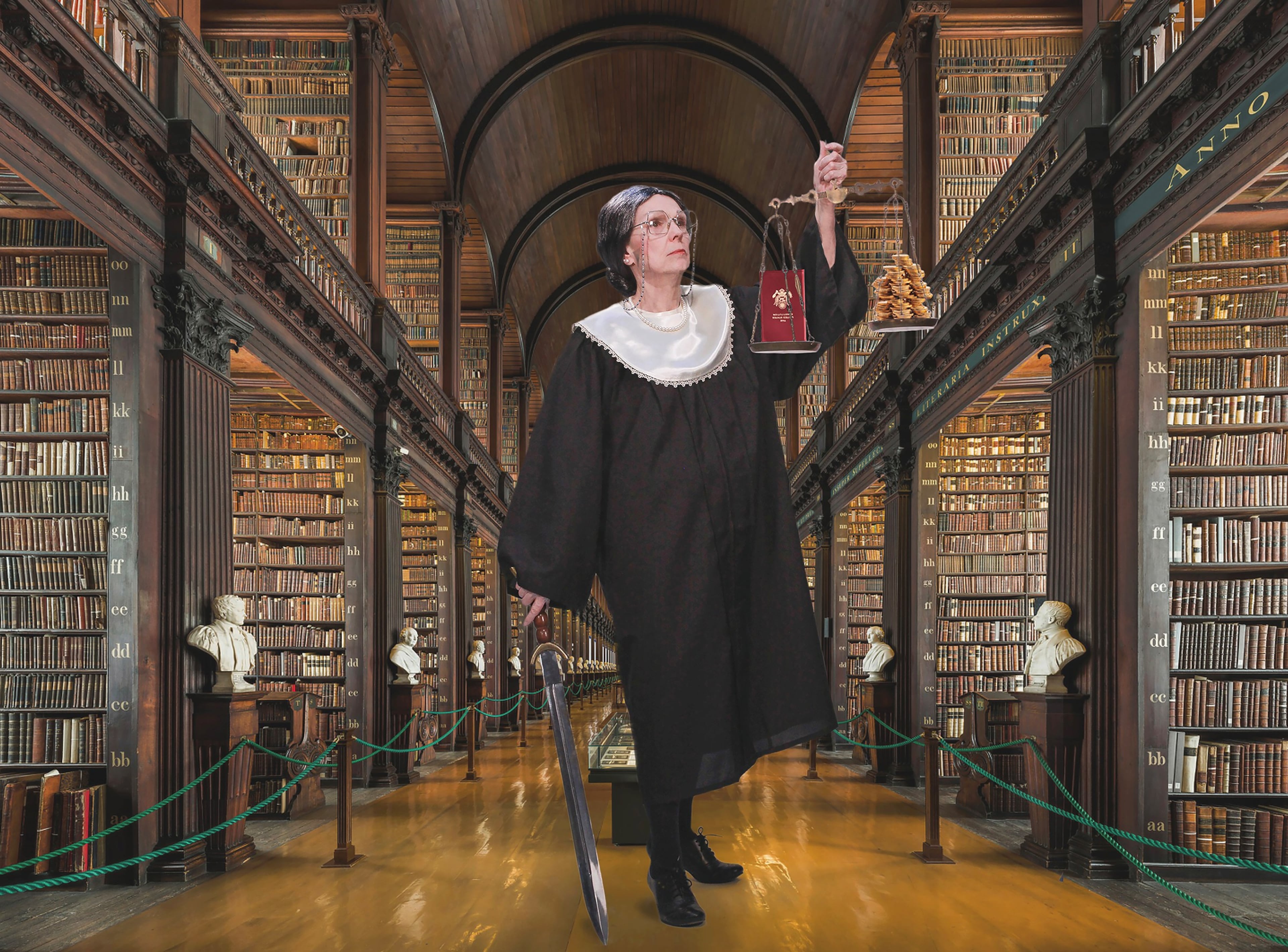 When Madison's Karen Strelecki visited University Cancer & Blood Center for her year of breast cancer treatments, the 72-year-old did so in costume. From Princess Leia to Ruth Bader Ginsburg, Strelecki and her husband (a professional photographer) were determined to bring joy to her fellow patients through costuming — a project known as Fun Fights Fear.
Courtesy of John Gregory Strelecki