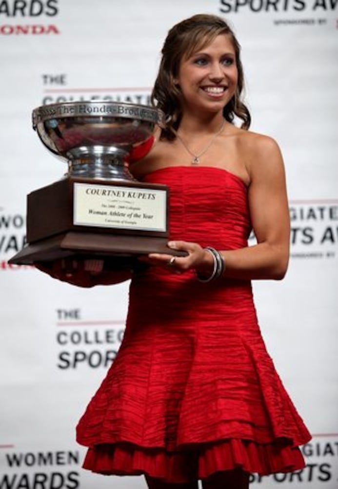 UGA gymnast named top female athlete
